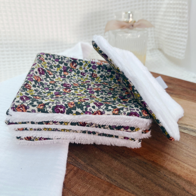 Semainier de Cotons Lavables – SUR COMMANDE