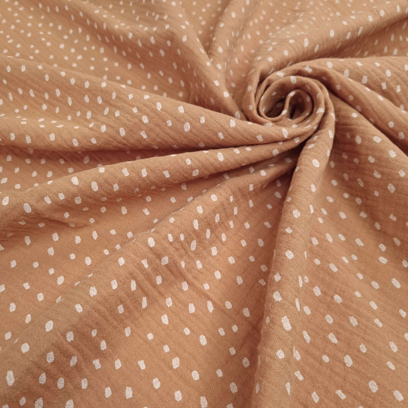 Pince Scrunchy - Camel motif Faon