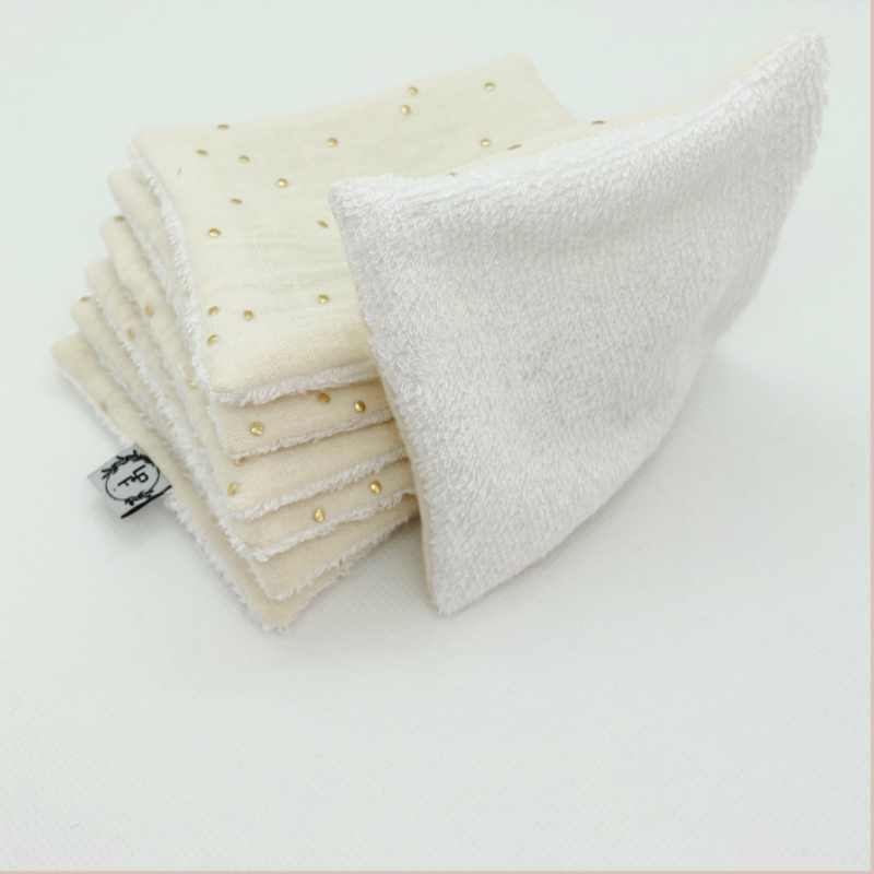 Semainier de Cotons Lavables – SUR COMMANDE