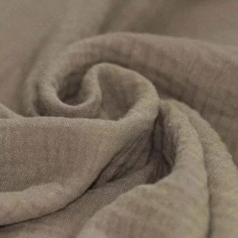 Barrette Nœud - Taupe