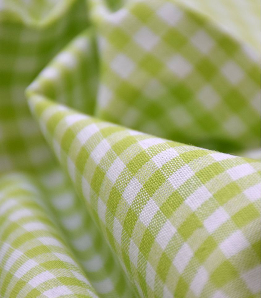 Serviette/Débarbouillette Multi-Usage - Vichy vert pomme