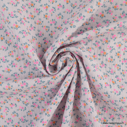 Doudou Pieuvre - Violine fleuri