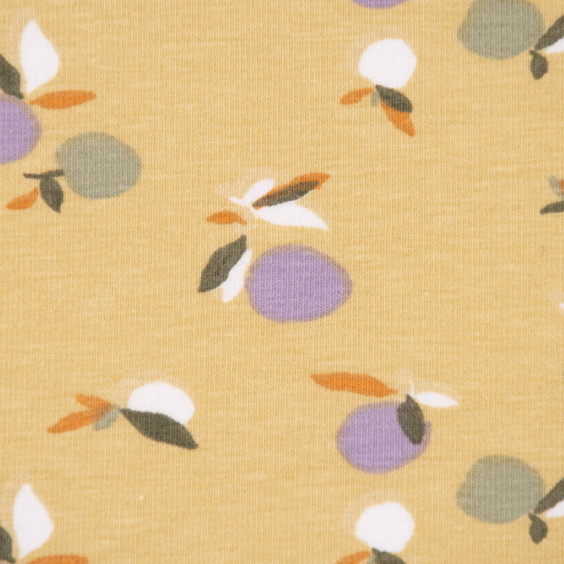 Chouchou Tissu - Pistache à prunes - La Petite Framboise