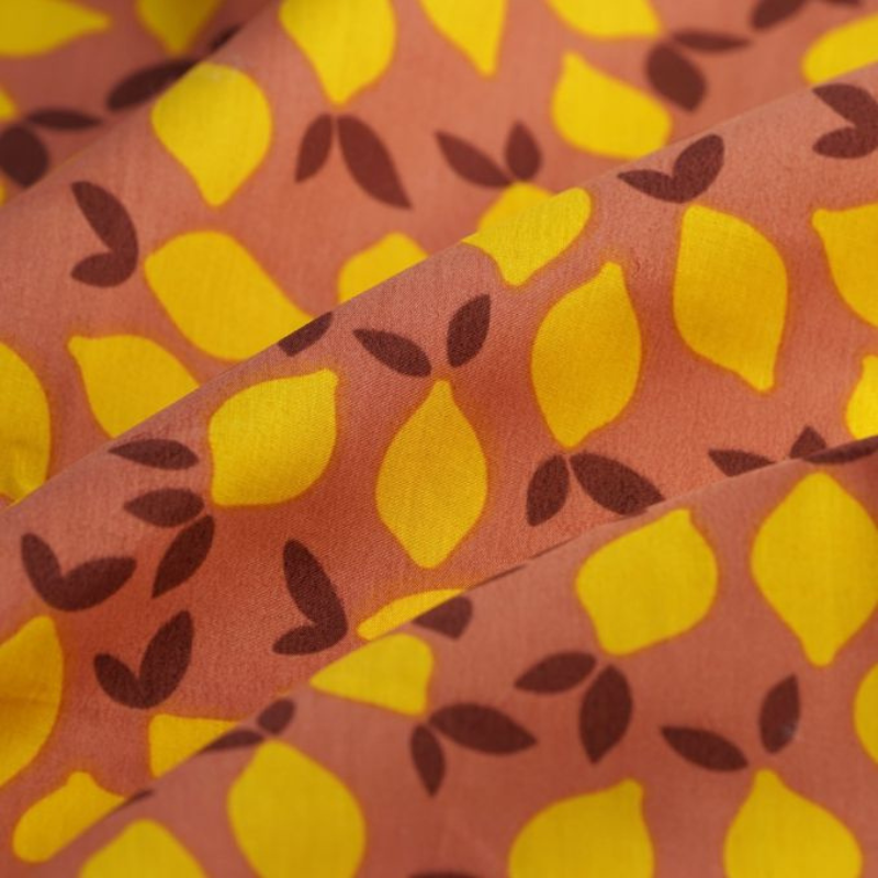 Élastique Nœud - Marsala / citron - La Petite Framboise