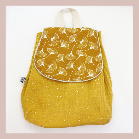 Sac Bout'chou - Camel à pois dorés