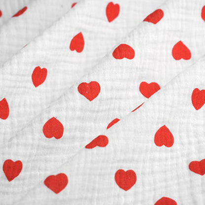 Coffret de naissance - Blanc coeur rouge