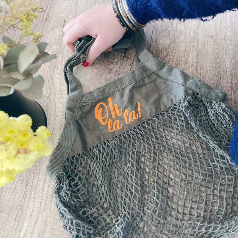 Sac filet - Ooh la la - La Petite Framboise