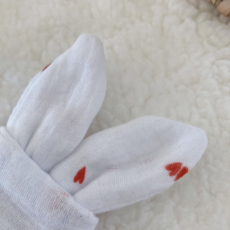 Anneau de Dentition - Blanc à coeur rouge - La Petite Framboise