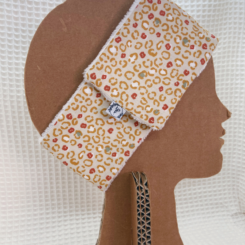 Bandeau de soin - Leopard vert