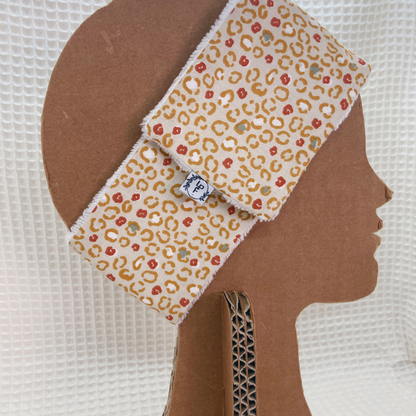 Bandeau de soin - Leopard vert
