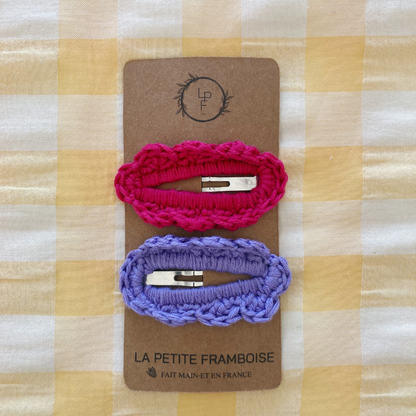 Barrette Bernadette - Violet