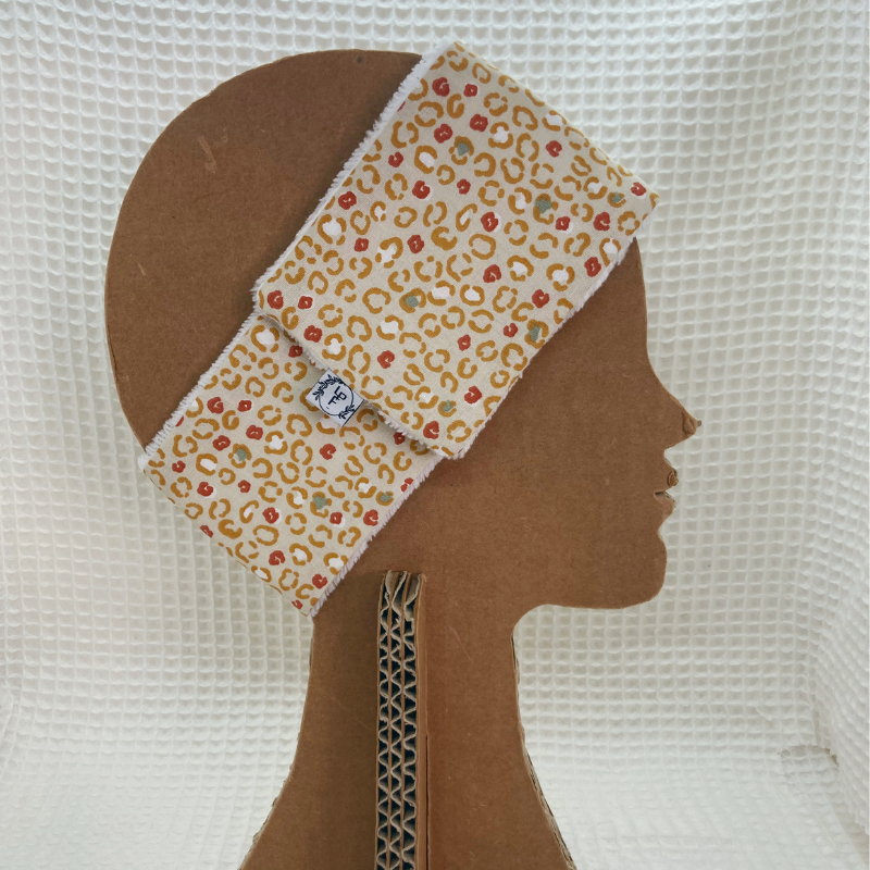 Bandeau de soin - Leopard vert