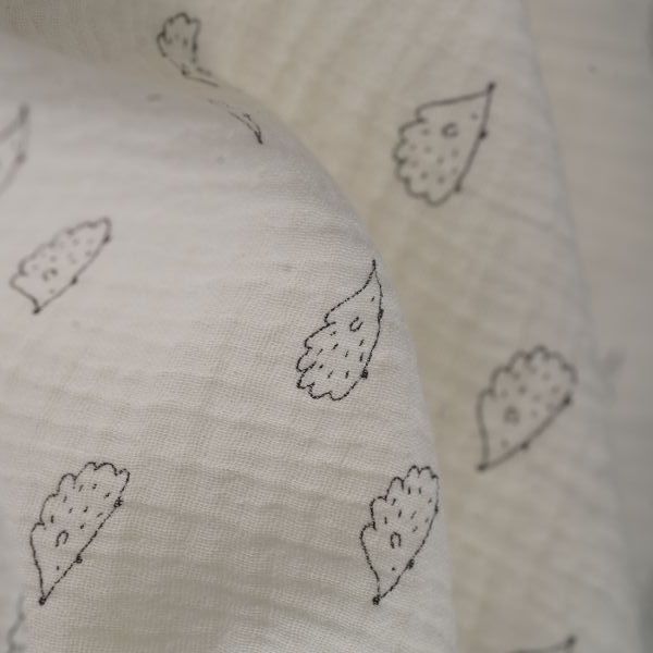 Protège carnet de santé - Gaze de coton Herisson - La Petite Framboise