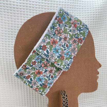 Bandeau de soin - Fleuri vert