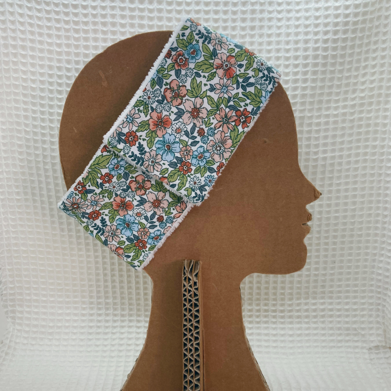 Bandeau de soin - Fleuri vert