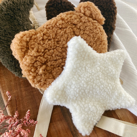 Attache tétine - Étoile Marron - La Petite Framboise