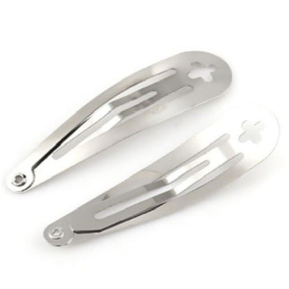 Barrette Bernadette - Gris / Jean - La Petite Framboise