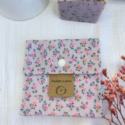Pochette à Savon Imperméable – Violine à fleur