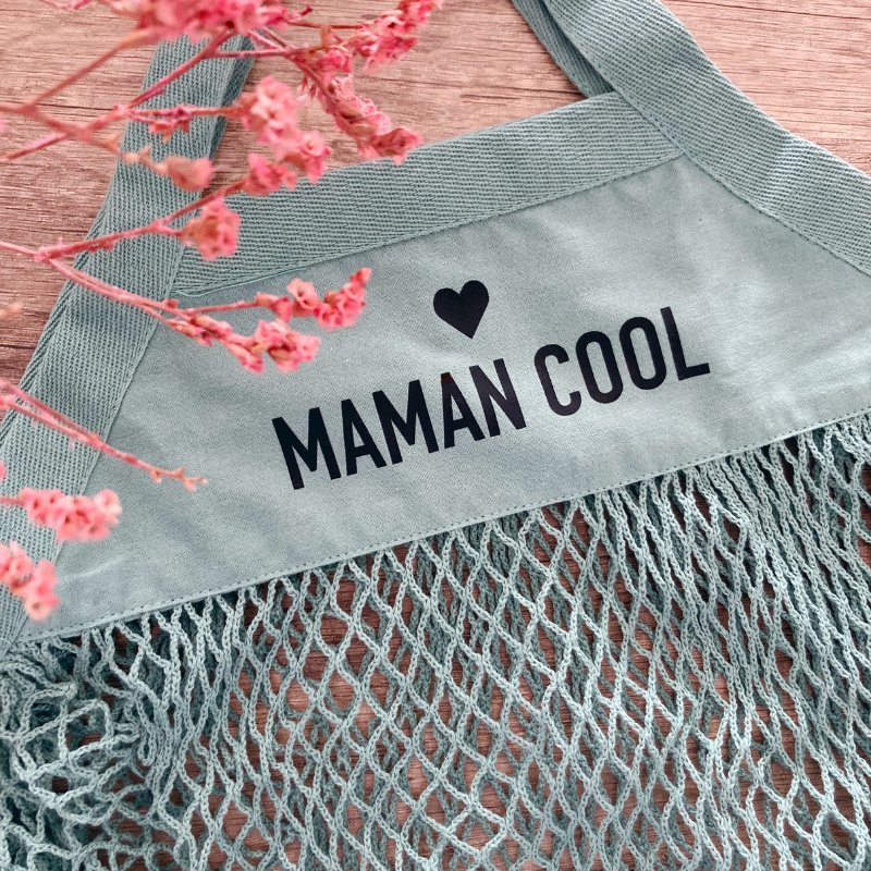 Sac filet - Maman cool - La Petite Framboise