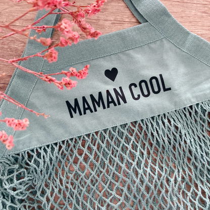 Sac filet - Maman cool - La Petite Framboise