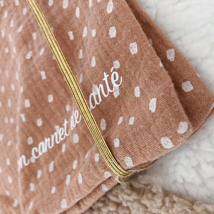 Protège carnet de santé - Camel motif biche