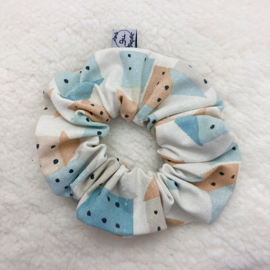 Chouchou Tissu - Maison pastel