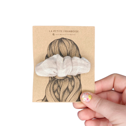 Pince Scrunchy - Vichy Beige