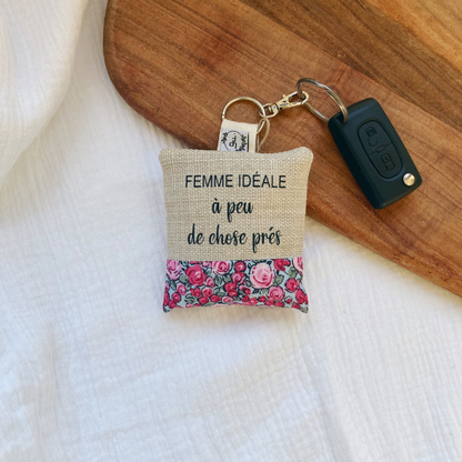Porte-clés Coussin - Femme Idéale