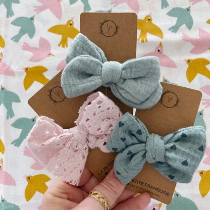 Élastique Nœud - Fleurs 70' - La Petite Framboise