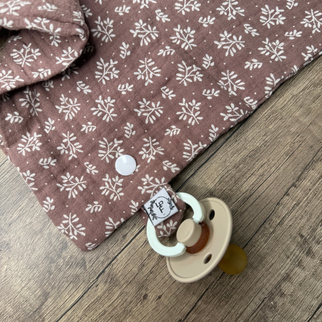 Doudou Panda - Marron fougère